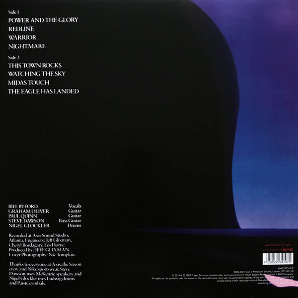 Saxon ~ Power & The Glory (Vinyl) - Djungel & Jazz