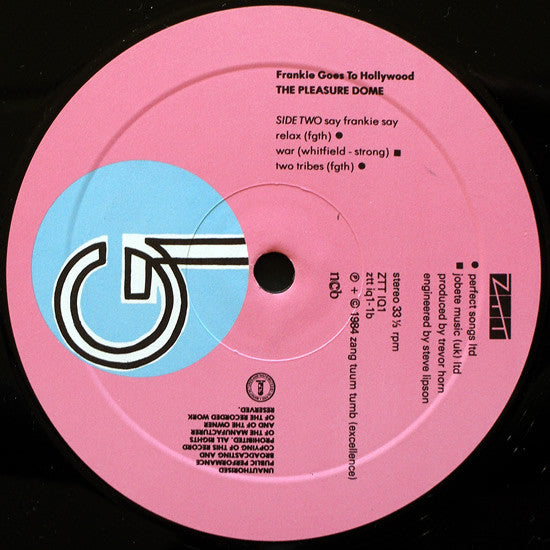 Frankie Goes To Hollywood ~ Welcome To The Pleasuredome (Vinyl) - Djungel & Jazz
