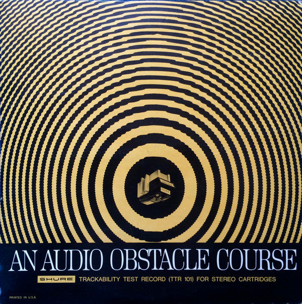 No Artist ~ An Audio Obstacle Course - Shure Trackability Test Record (Vinyl) - Djungel & Jazz