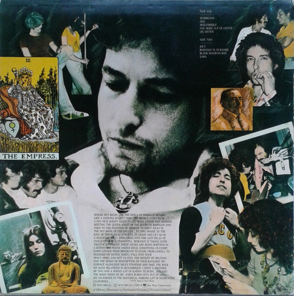 Bob Dylan ~ Desire (Vinyl) - Djungel & Jazz