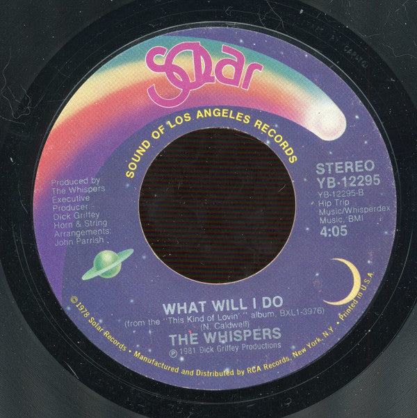 The Whispers ~ This Kind Of Lovin' (Vinyl) - Djungel & Jazz