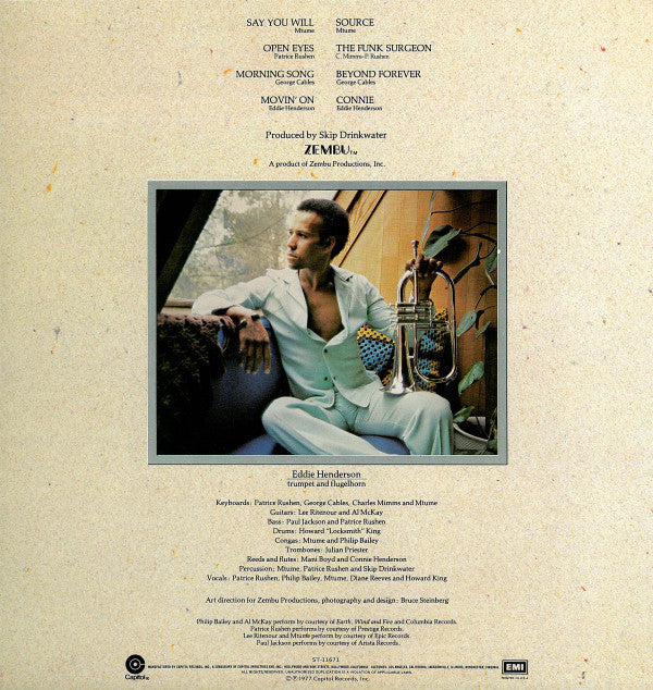 Eddie Henderson ~ Comin' Through (Vinyl) - Djungel & Jazz