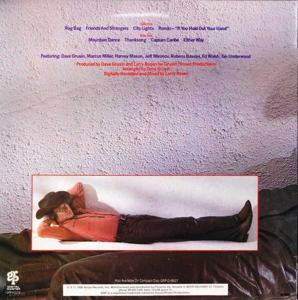 Dave Grusin ~ Mountain Dance (Vinyl) - Djungel & Jazz