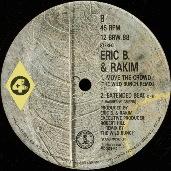 Eric B. & Rakim ~ Move The Crowd (Vinyl) - Djungel & Jazz