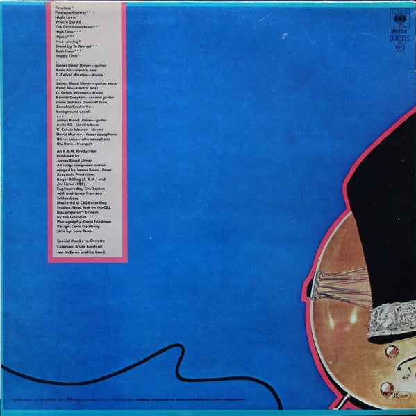 James Blood Ulmer ~ Free Lancing (Vinyl) - Djungel & Jazz