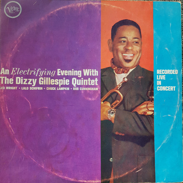 Dizzy Gillespie Quintet ~ An Electrifying Evening With The Dizzy Gillespie Quintet (Vinyl) - Djungel & Jazz