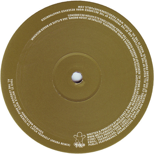 Mettle Music ~ Honeycomb (Remixes) (Vinyl) - Djungel & Jazz