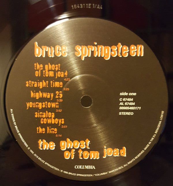 Bruce Springsteen ~ The Ghost Of Tom Joad (Vinyl) - Djungel & Jazz