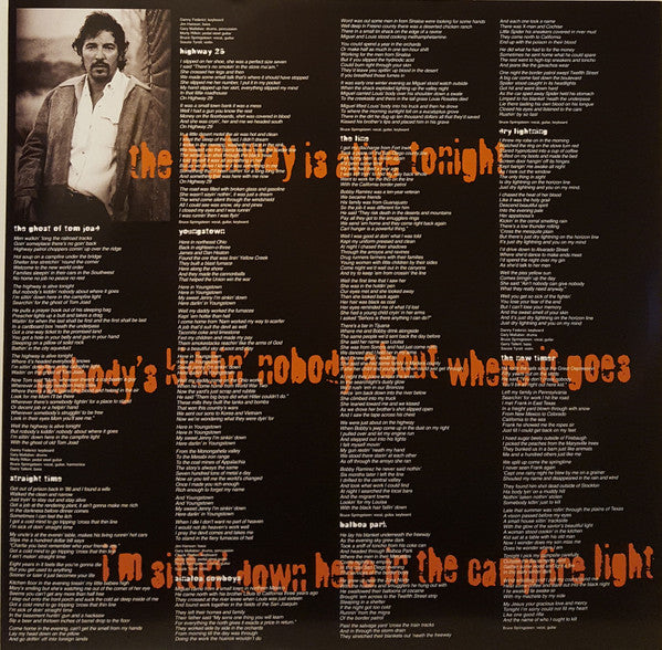 Bruce Springsteen ~ The Ghost Of Tom Joad (Vinyl) - Djungel & Jazz