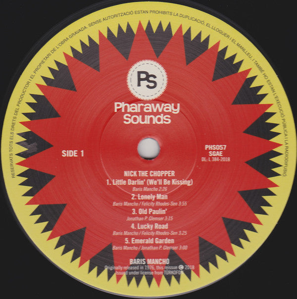 Barış Manço ~ Nick The Chopper (Vinyl) - Djungel & Jazz