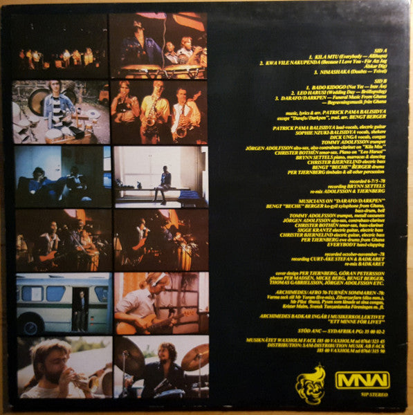 Archimedes Badkar + Afro 70 Band : Bado Kidogo (LP, Album)