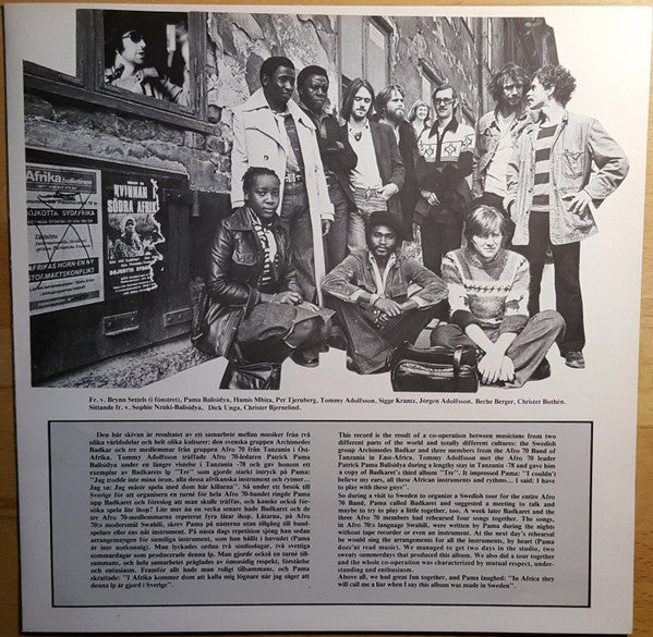 Archimedes Badkar + Afro 70 Band : Bado Kidogo (LP, Album)