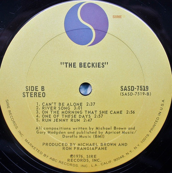 The Beckies ~ The Beckies (Vinyl) - Djungel & Jazz