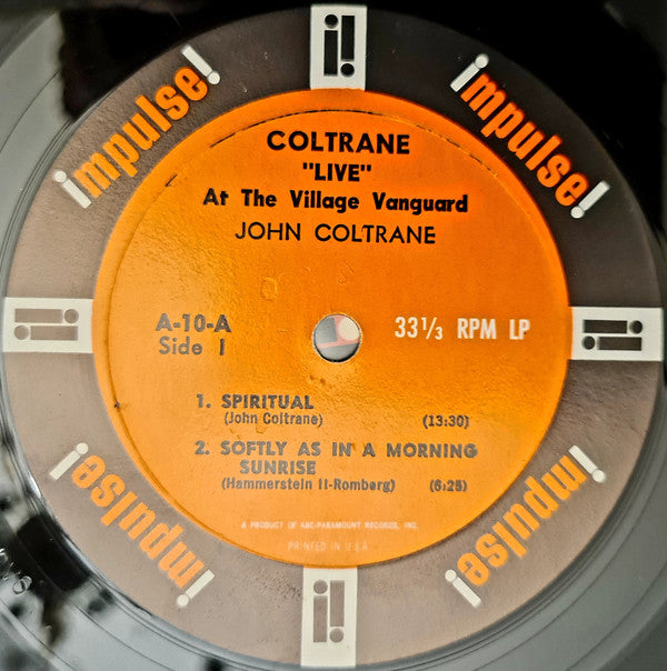 John Coltrane ~ "Live" At The Village Vanguard (Vinyl) - Djungel & Jazz