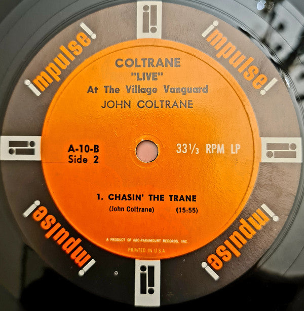 John Coltrane ~ "Live" At The Village Vanguard (Vinyl) - Djungel & Jazz