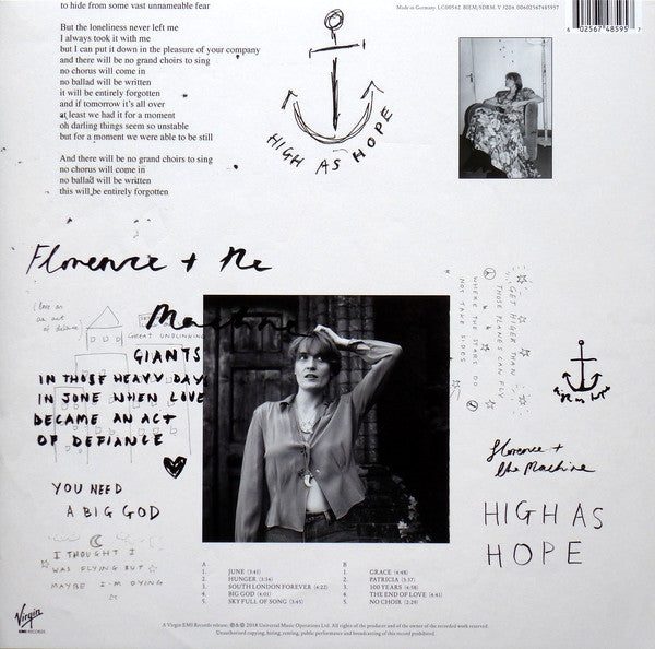 Florence + The Machine ~ High As Hope (Vinyl) - Djungel & Jazz