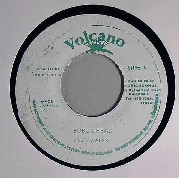 Josey Wales : Bobo Dread (7", RP)