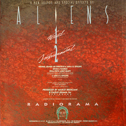 Radiorama ~ Aliens (Vinyl) - Djungel & Jazz