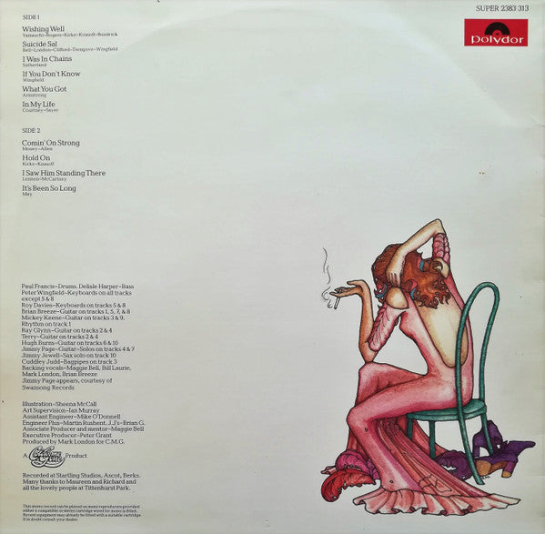 Maggie Bell ~ Suicide Sal (Vinyl) - Djungel & Jazz