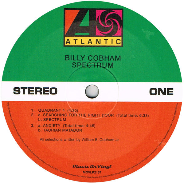 Billy Cobham ~ Spectrum (Vinyl) - Djungel & Jazz