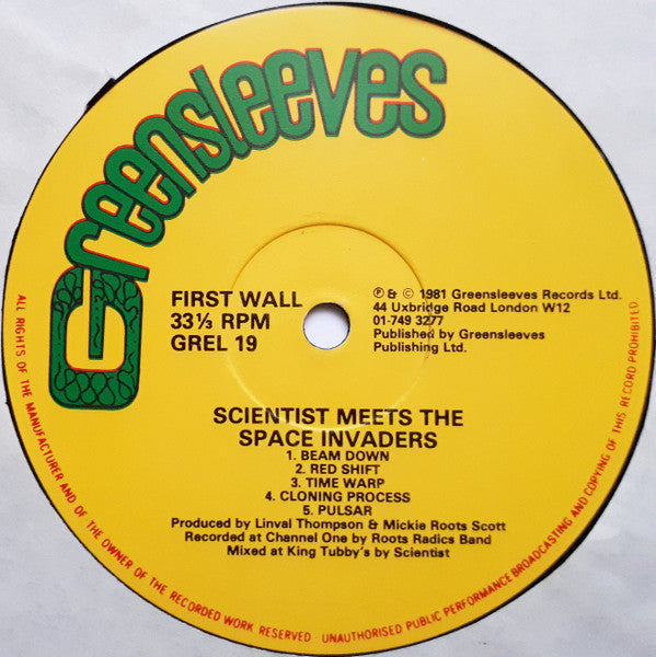 Scientist ~ Scientist Meets The Space Invaders (Vinyl) - Djungel & Jazz