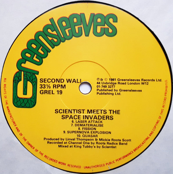 Scientist ~ Scientist Meets The Space Invaders (Vinyl) - Djungel & Jazz