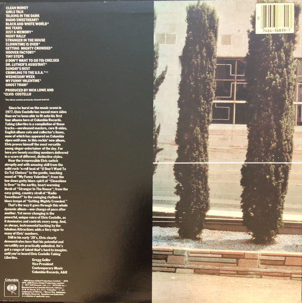 Elvis Costello ~ Taking Liberties (Vinyl) - Djungel & Jazz