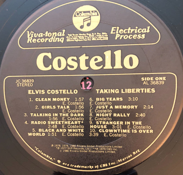 Elvis Costello ~ Taking Liberties (Vinyl) - Djungel & Jazz