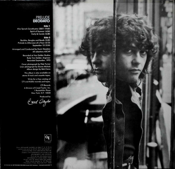 Deodato ~ Prelude (Vinyl) - Djungel & Jazz