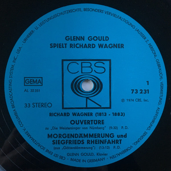 Glenn Gould - Richard Wagner ~ Glenn Gould Spielt Richard Wagner (Vinyl) - Djungel & Jazz