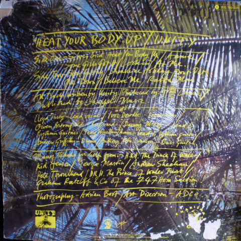 Unity ~ Heat Your Body Up (Vinyl) - Djungel & Jazz