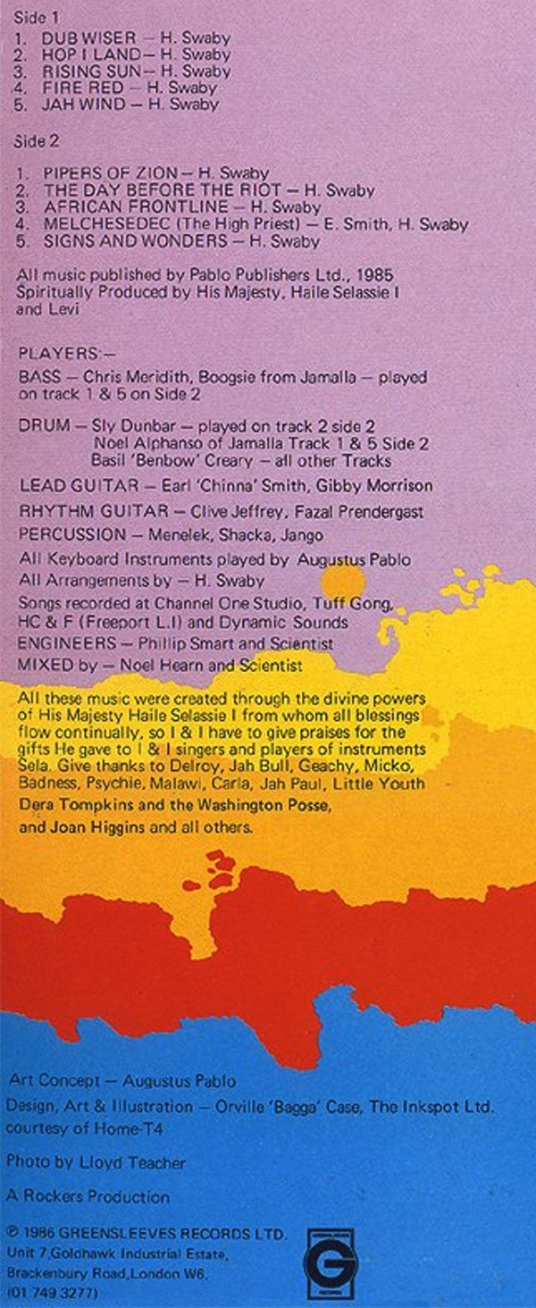 Augustus Pablo : Rising Sun (LP, Album)