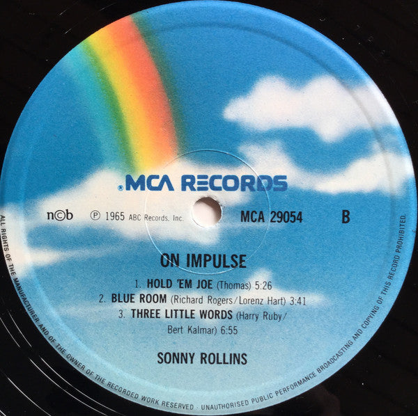 Sonny Rollins : On Impulse! (LP, Album, RE)