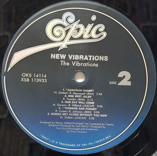 The Vibrations ~ New Vibrations (Vinyl) - Djungel & Jazz