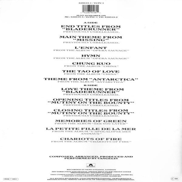 Vangelis ~ Themes (Vinyl) - Djungel & Jazz