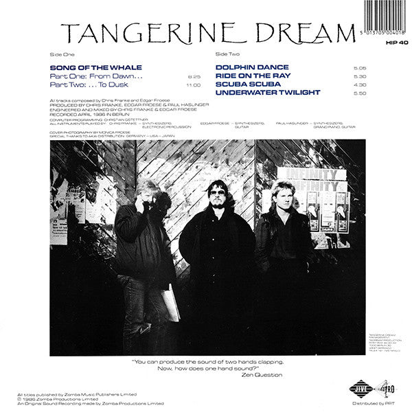 Tangerine Dream ~ Underwater Sunlight (Vinyl) - Djungel & Jazz