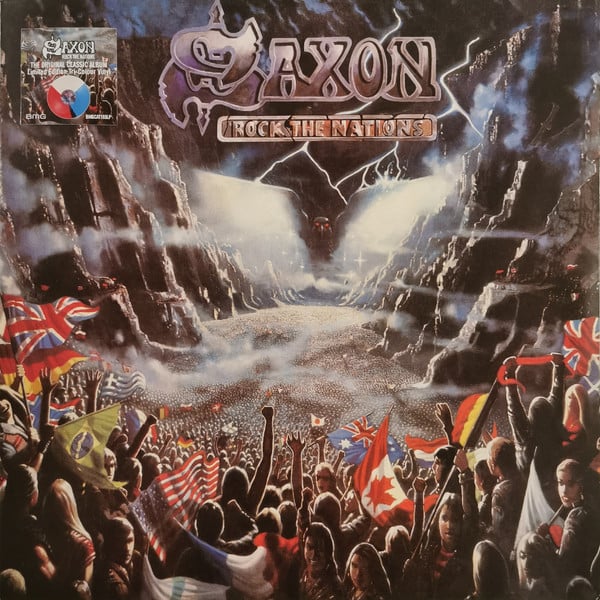 Saxon ~ Rock The Nations (Vinyl) - Djungel & Jazz