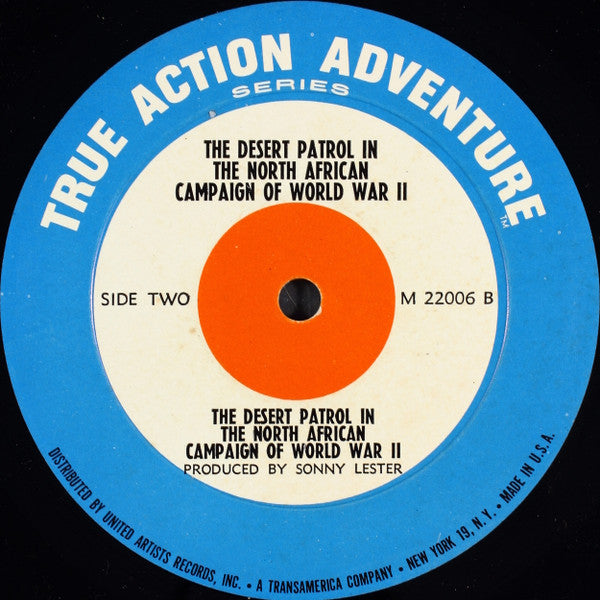 Sonny Lester : The Desert Patrol In The North African Campaign Of World War II (LP, Album)