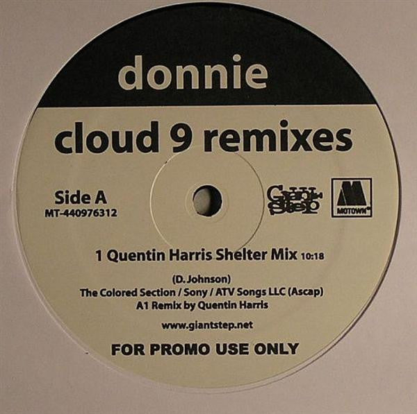 Donnie / Shaun Escoffery : Cloud 9 (Remixes) / Days Like This (12", Promo)