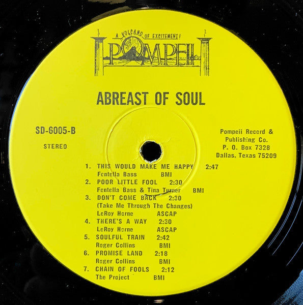 Various ~ Abreast Of Soul (Vinyl) - Djungel & Jazz