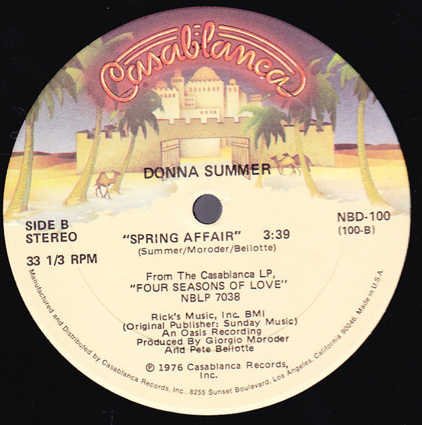 Donna Summer : Winter Melody (12", RE)