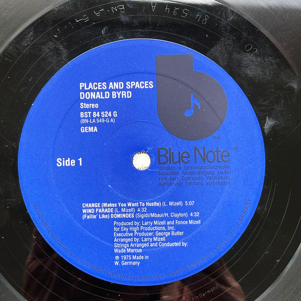 Donald Byrd : Places And Spaces (LP, Album)