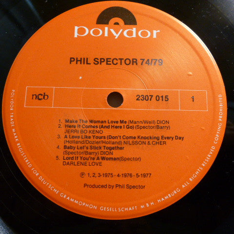 Various ~ Phil Spector 74/79 (Vinyl) - Djungel & Jazz