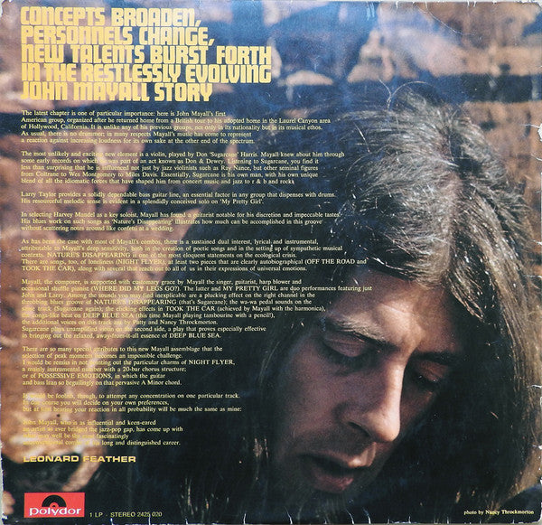 John Mayall ~ U.S.A. Union (Vinyl) - Djungel & Jazz