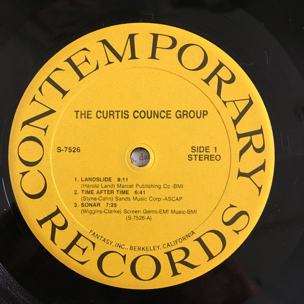 The Curtis Counce Group ~ Vol 1: Landslide (Vinyl) - Djungel & Jazz