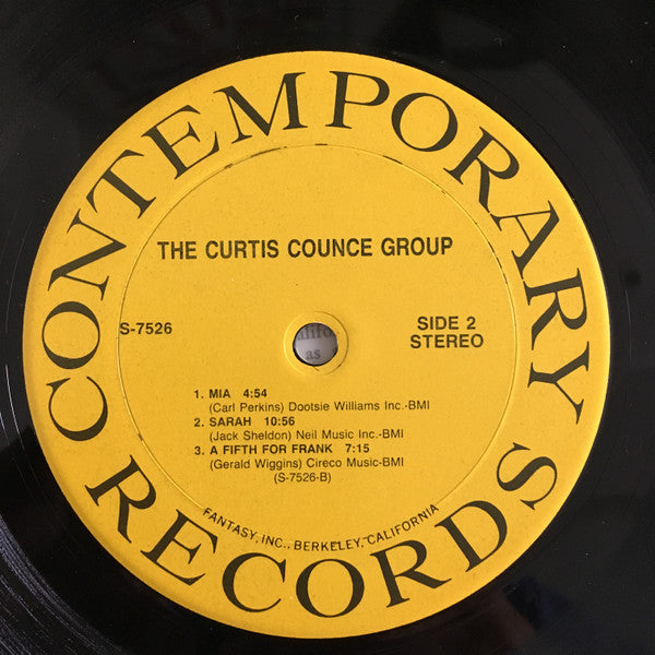 The Curtis Counce Group ~ Vol 1: Landslide (Vinyl) - Djungel & Jazz