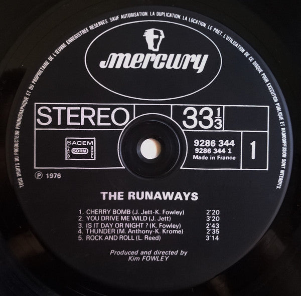 The Runaways ~ The Runaways (Vinyl) - Djungel & Jazz