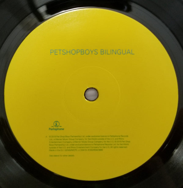 Pet Shop Boys ~ Bilingual (Vinyl) - Djungel & Jazz