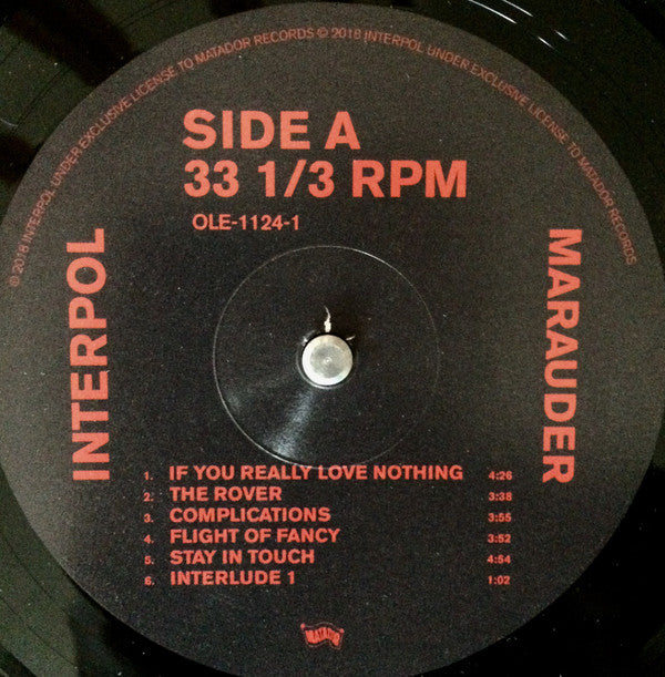 Interpol ~ Marauder (Vinyl) - Djungel & Jazz