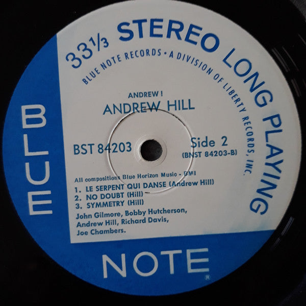 Andrew Hill : Andrew!!! (LP, Album, All)